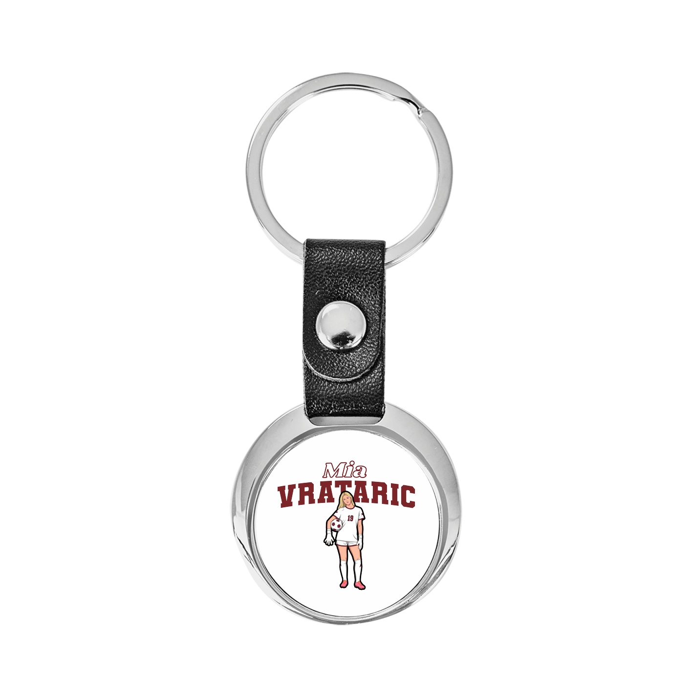 Key Chain — Name Arch in Classic