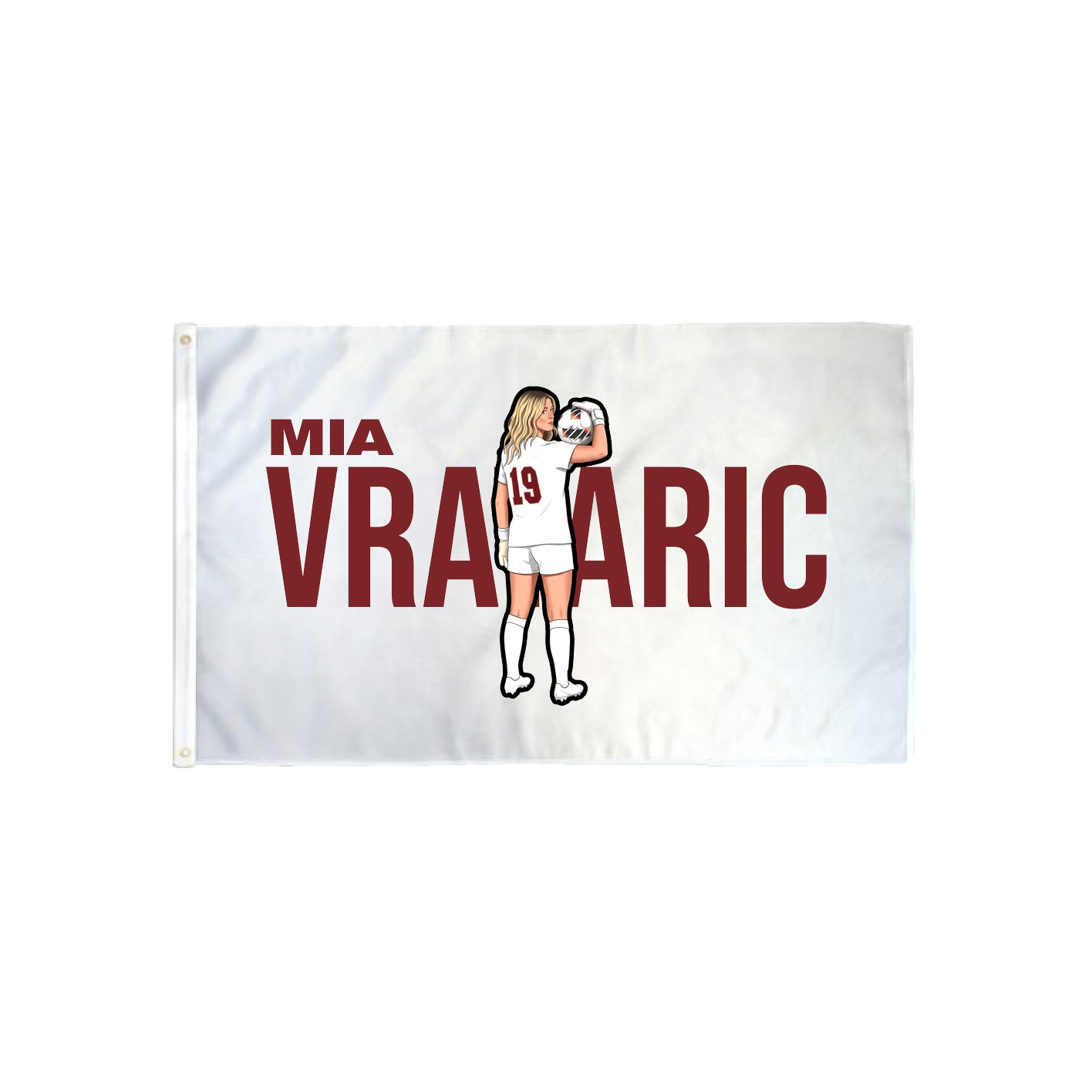 3x5 Flag — Player Name in Classic