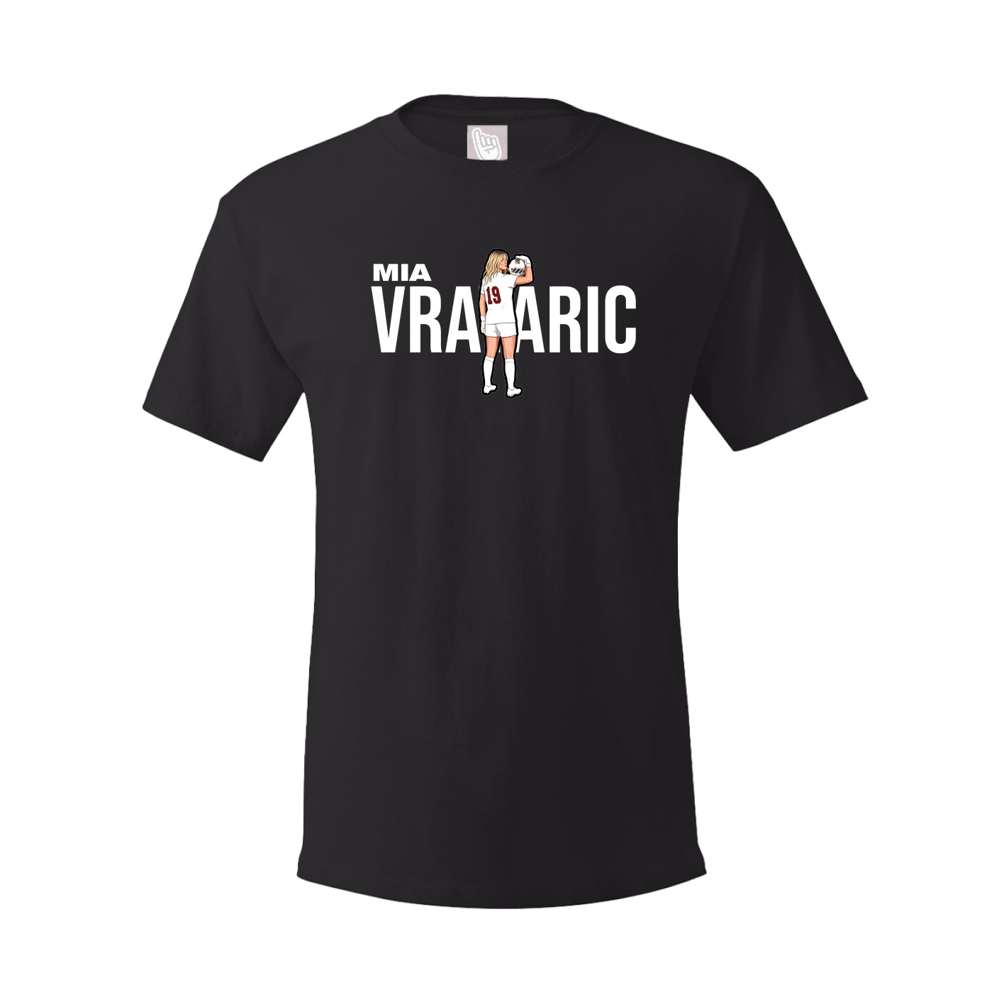 Tee — Player Name in Black