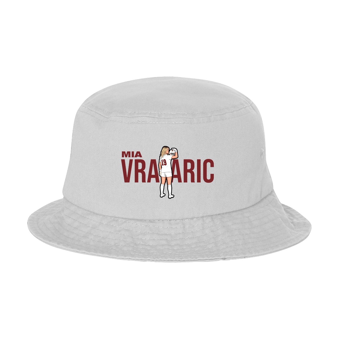 Bucket Cap — Player Name in White