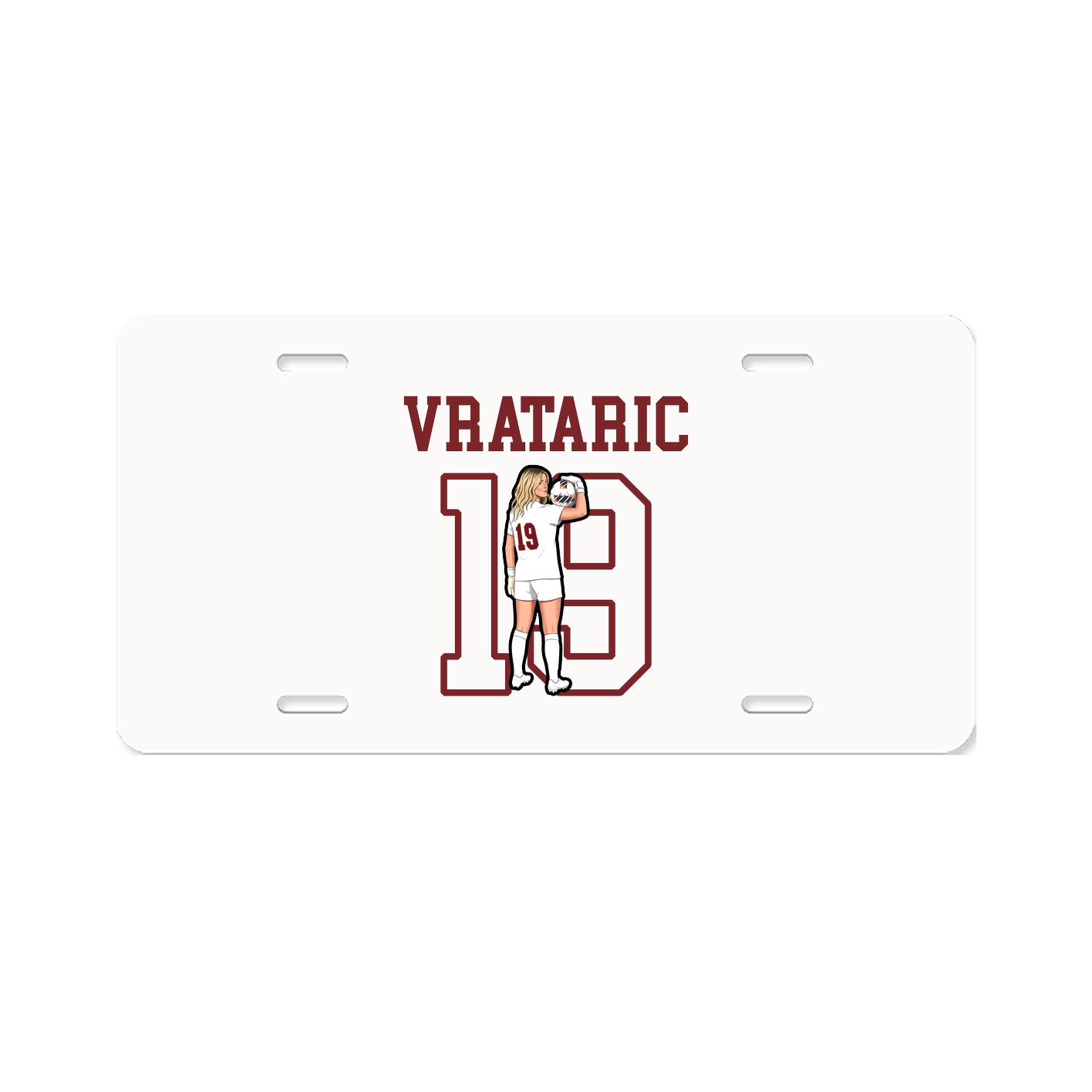 License Plate — Shirsey in Classic