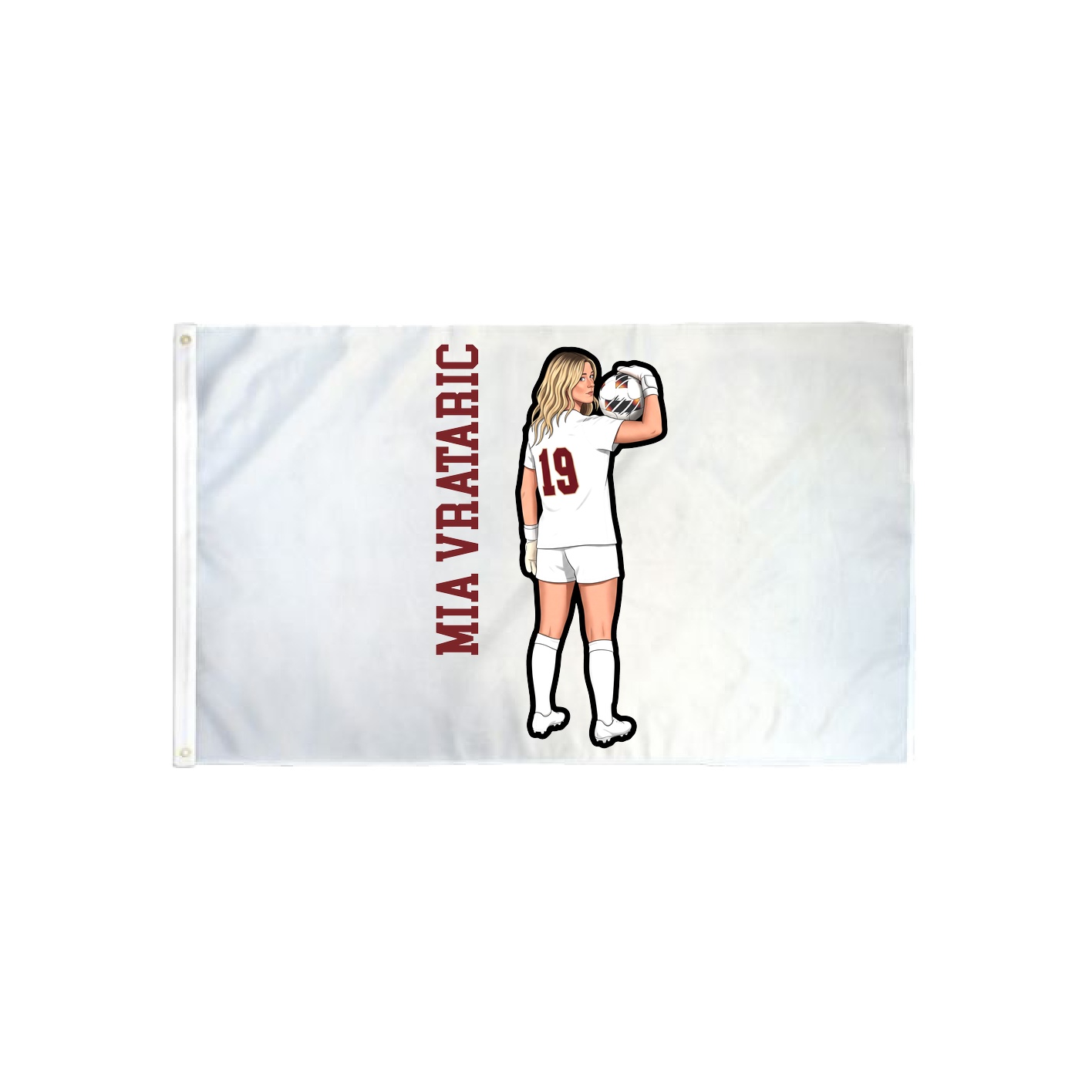 3x5 Flag — Name Vertical in Classic