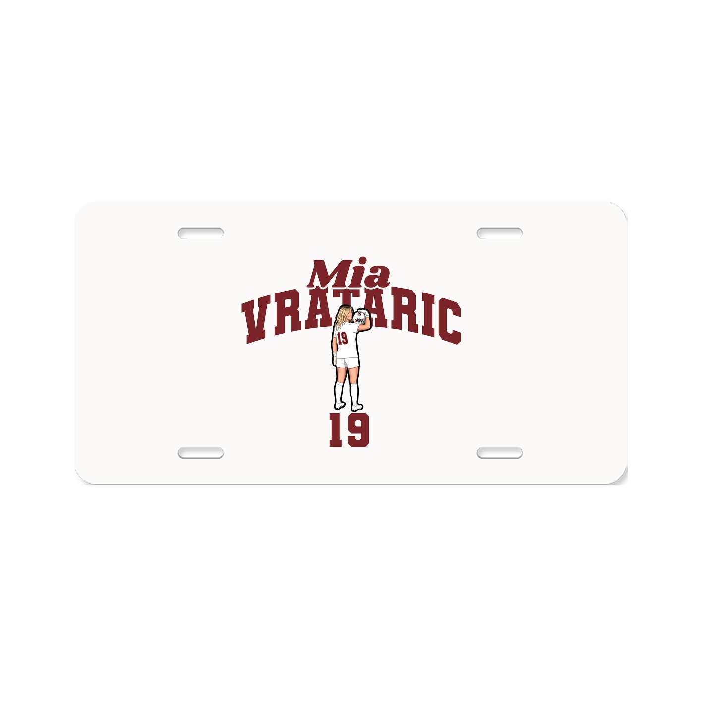 License Plate — Signature Arch in Classic