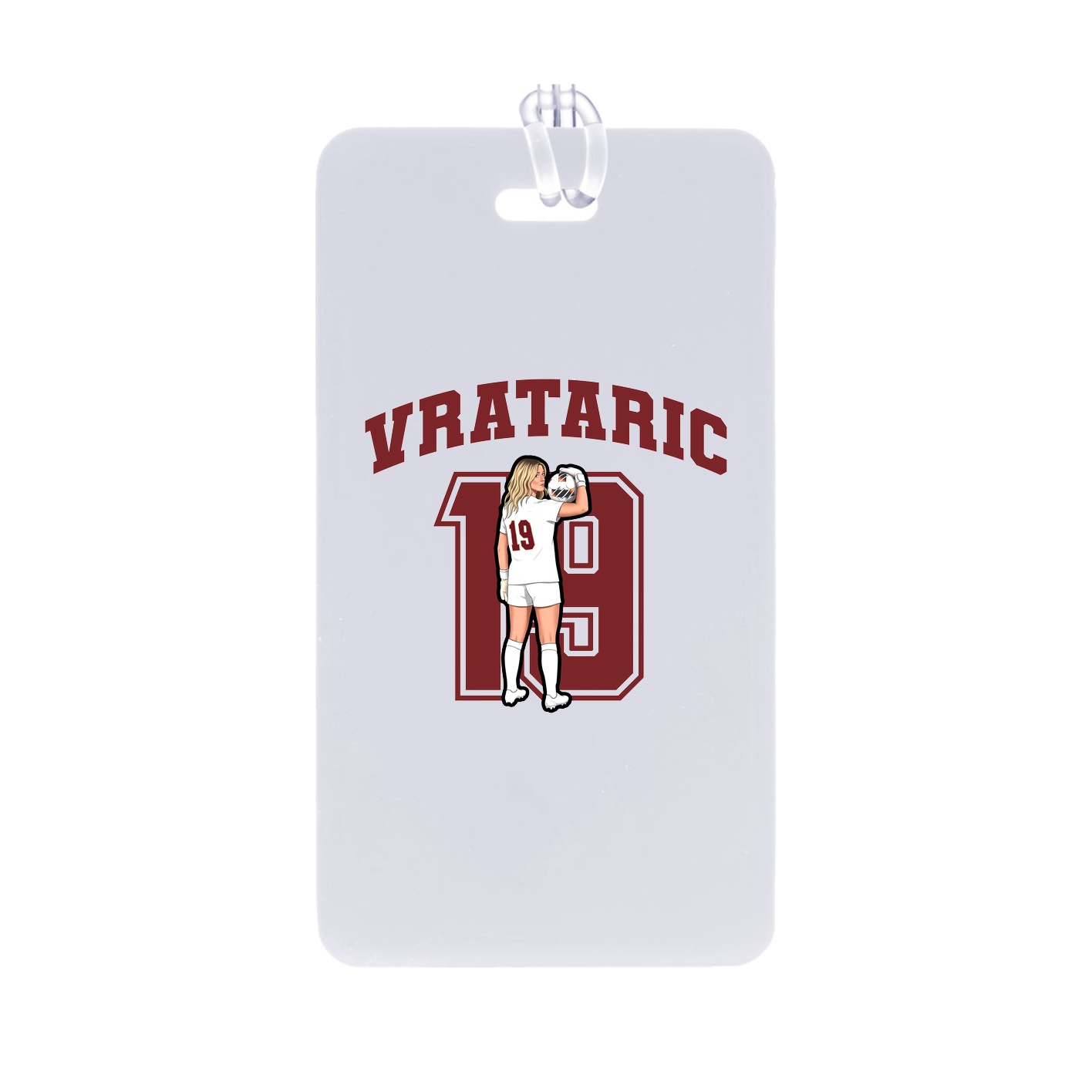 Bag Tag — Number in Classic