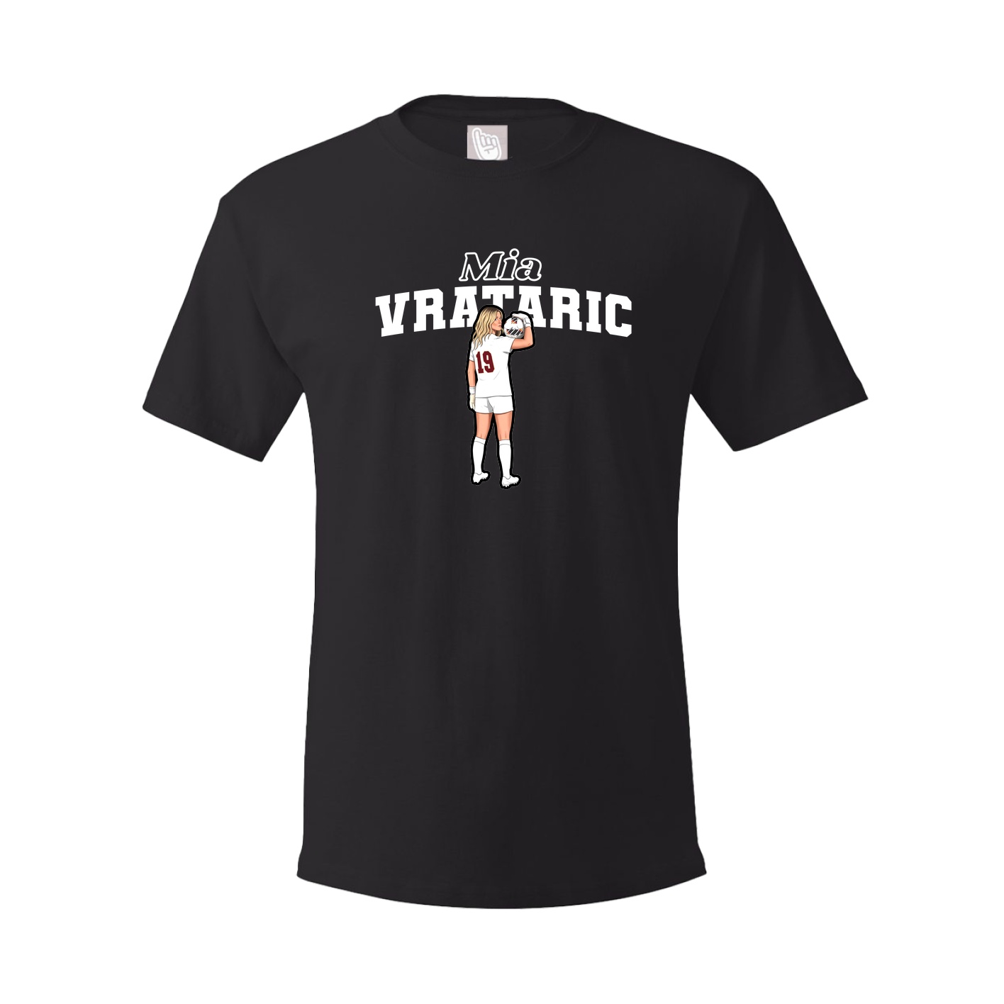 Youth Tee — Name Arch in Black
