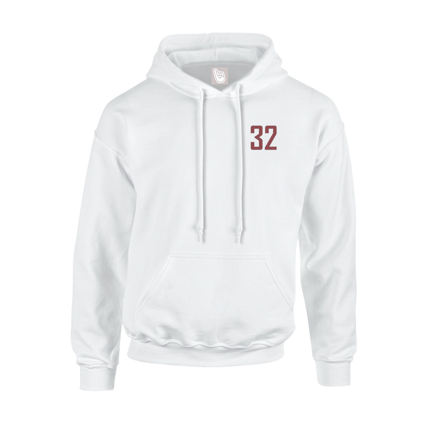 Youth Hoodie — Front Shirsy in White