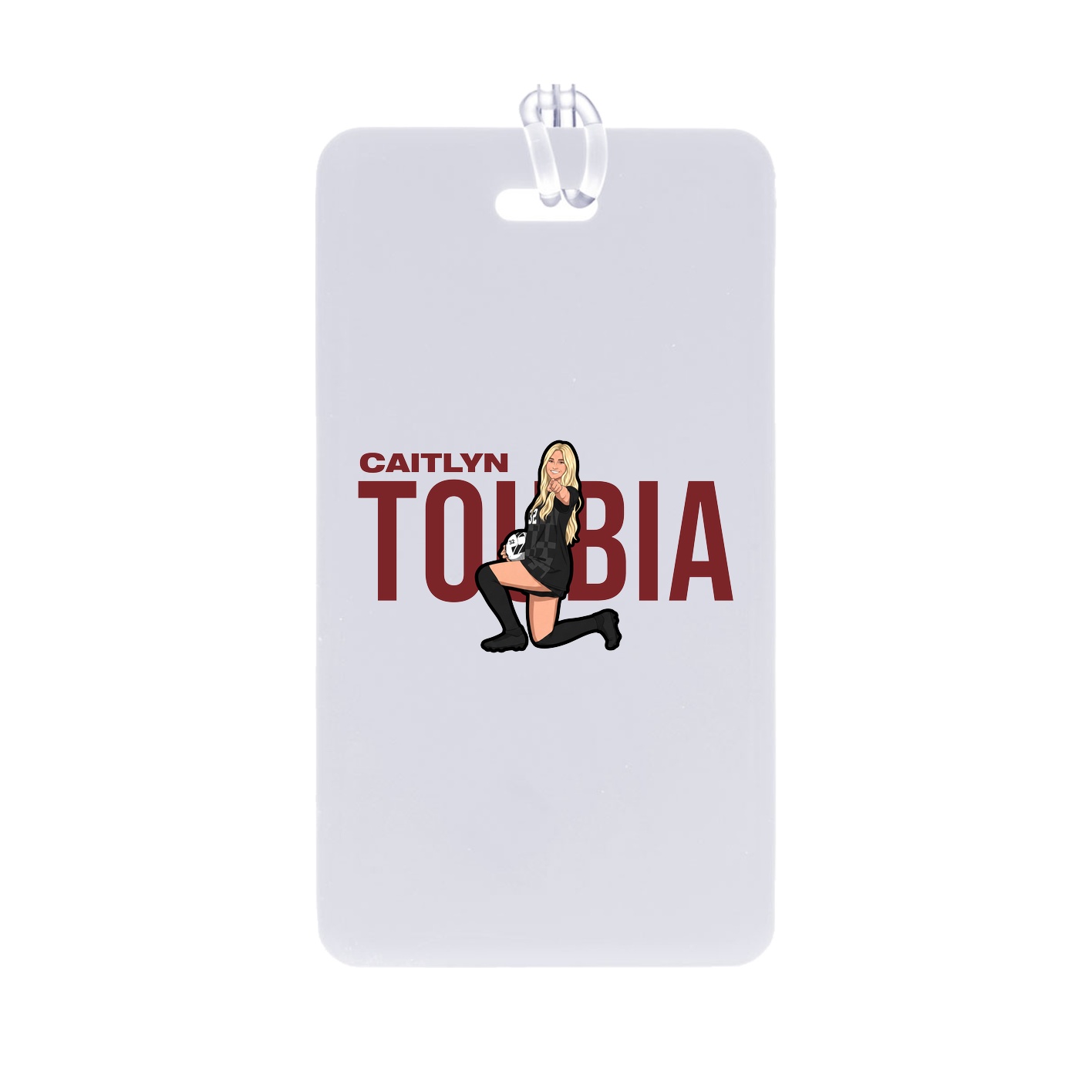 Bag Tag — Player Name in Classic
