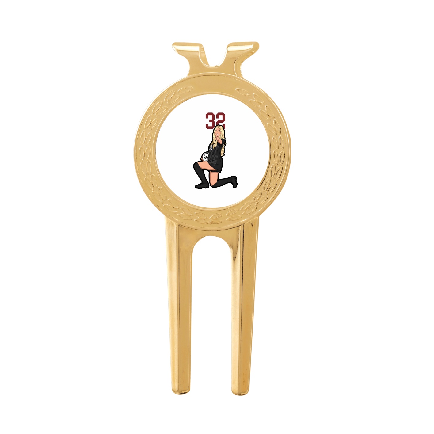 Divot Tool with Ball Marker — Number Top in Classic