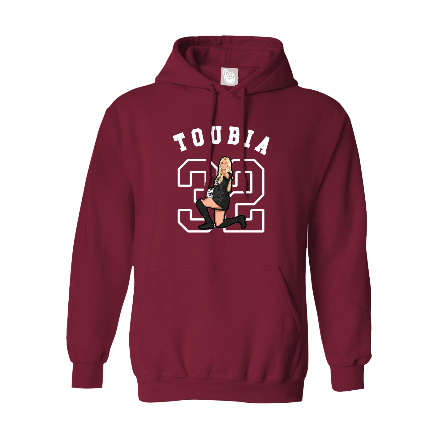 Hoodie — Shirsey Arch in Cardinal