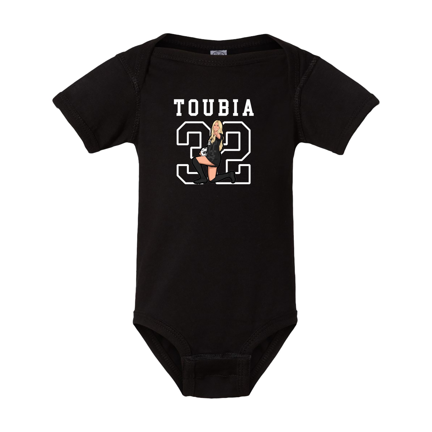 Baby Onesie — Shirsey in Black