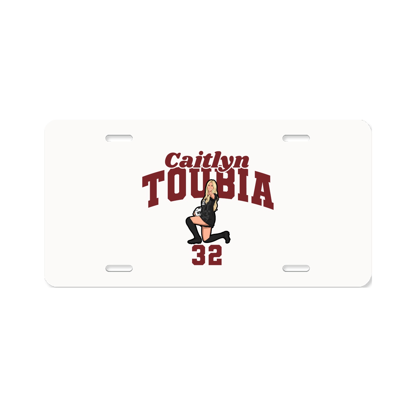 License Plate — Signature Arch in Classic