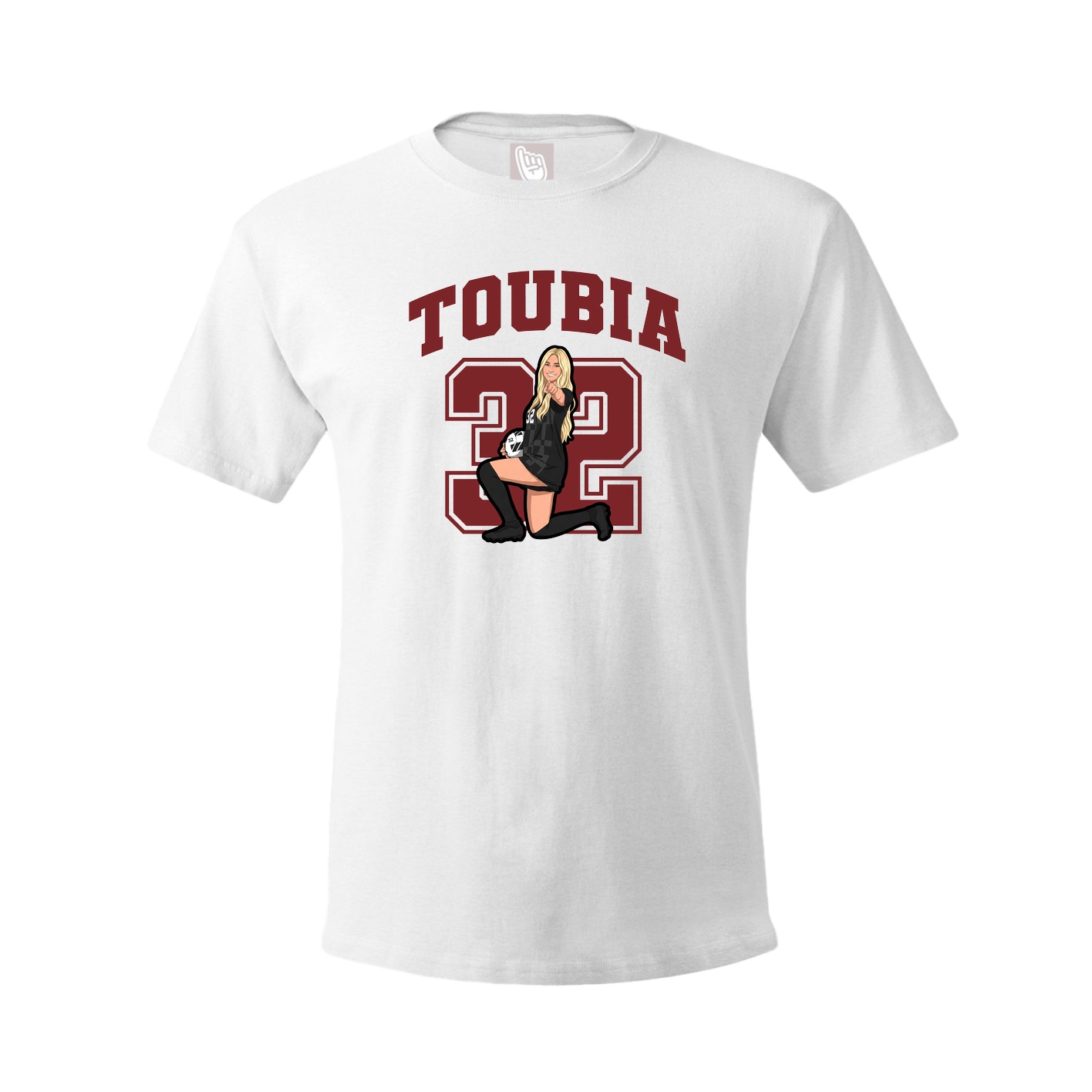 Tee — Number in White