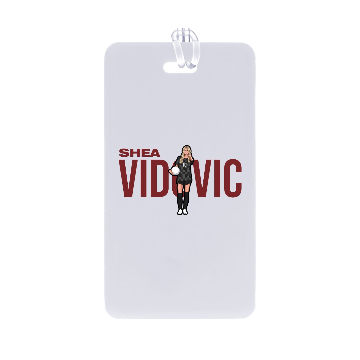 Bag Tag — Player Name in Classic