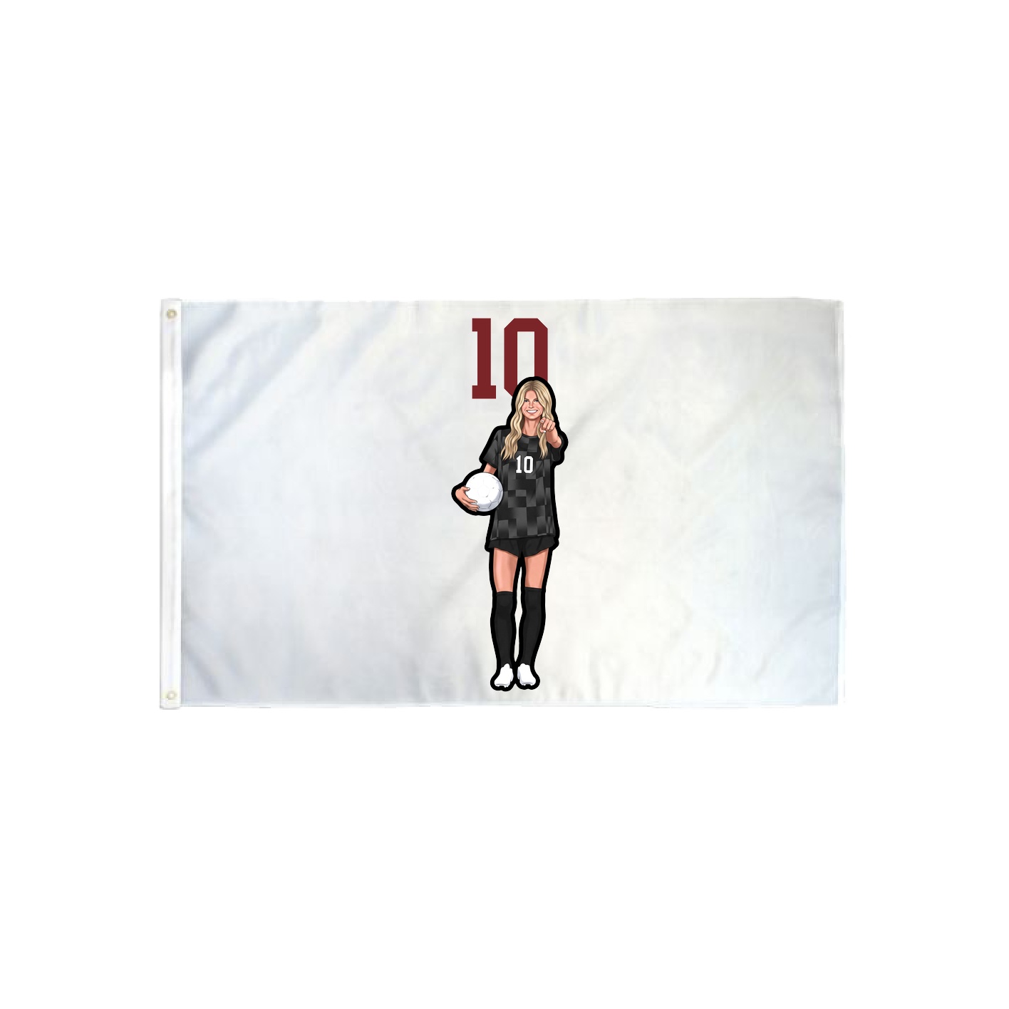 3x5 Flag — Number Top in Classic