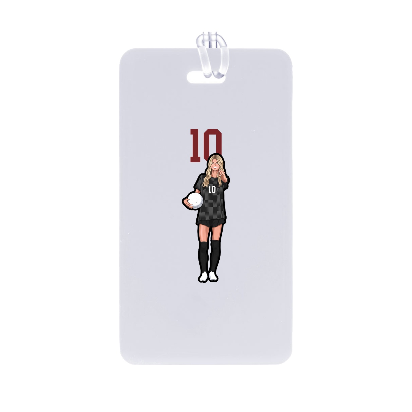 Bag Tag — Number Top in Classic
