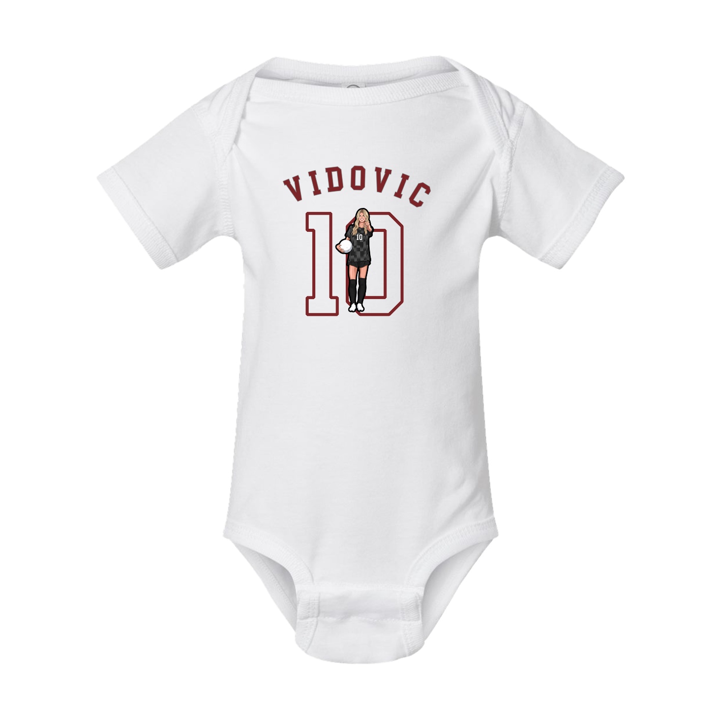 Baby Onesie — Shirsey Arch in White
