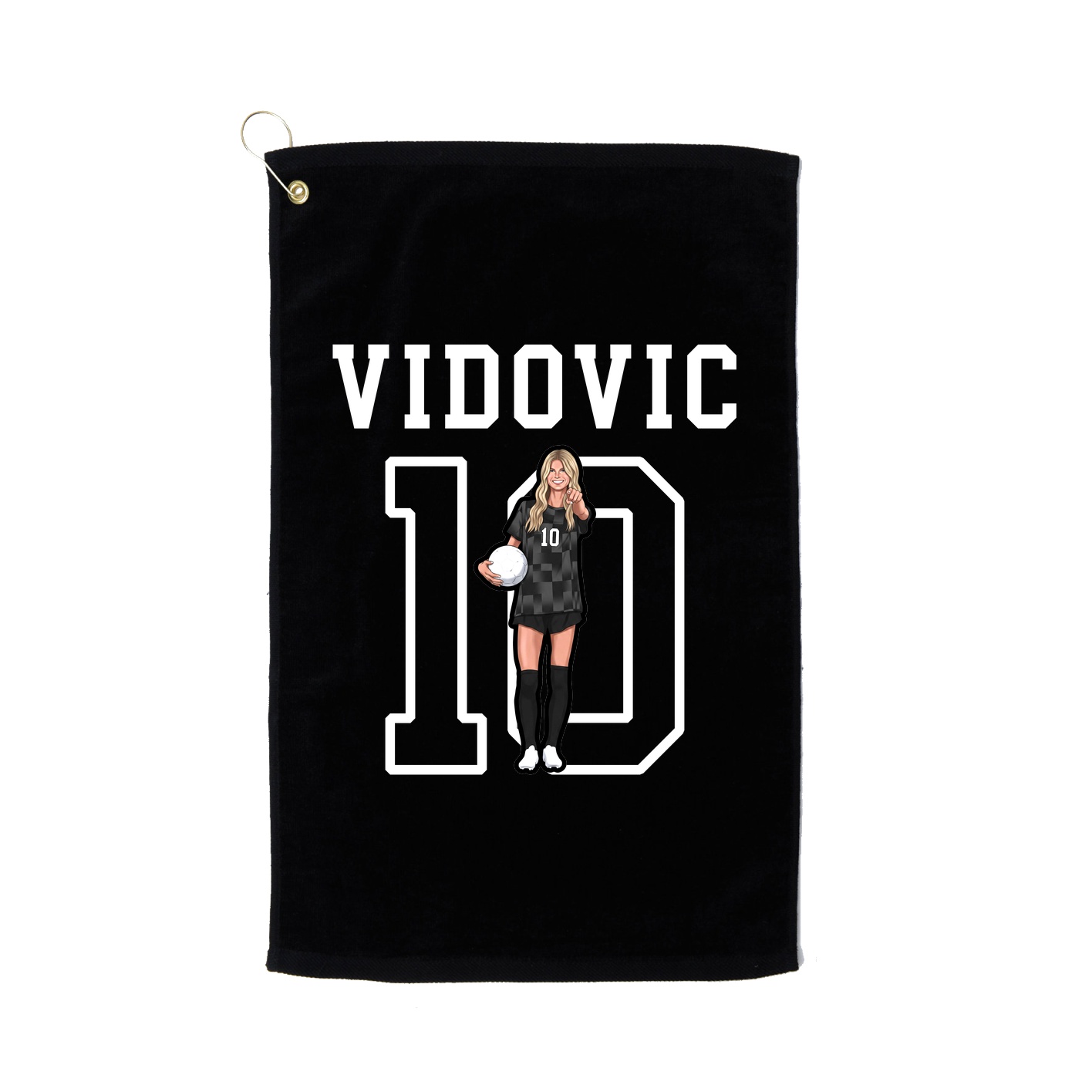 Golf Towel — Shirsey in Black