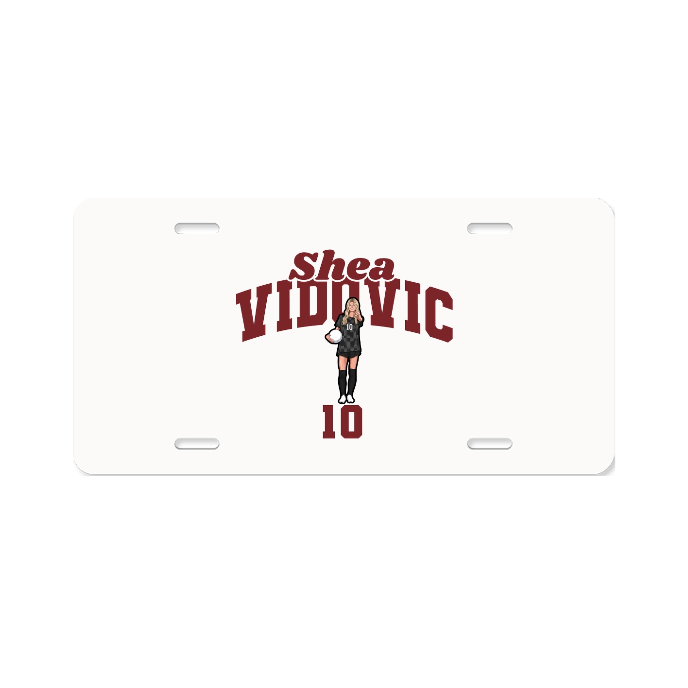 License Plate — Signature Arch in Classic