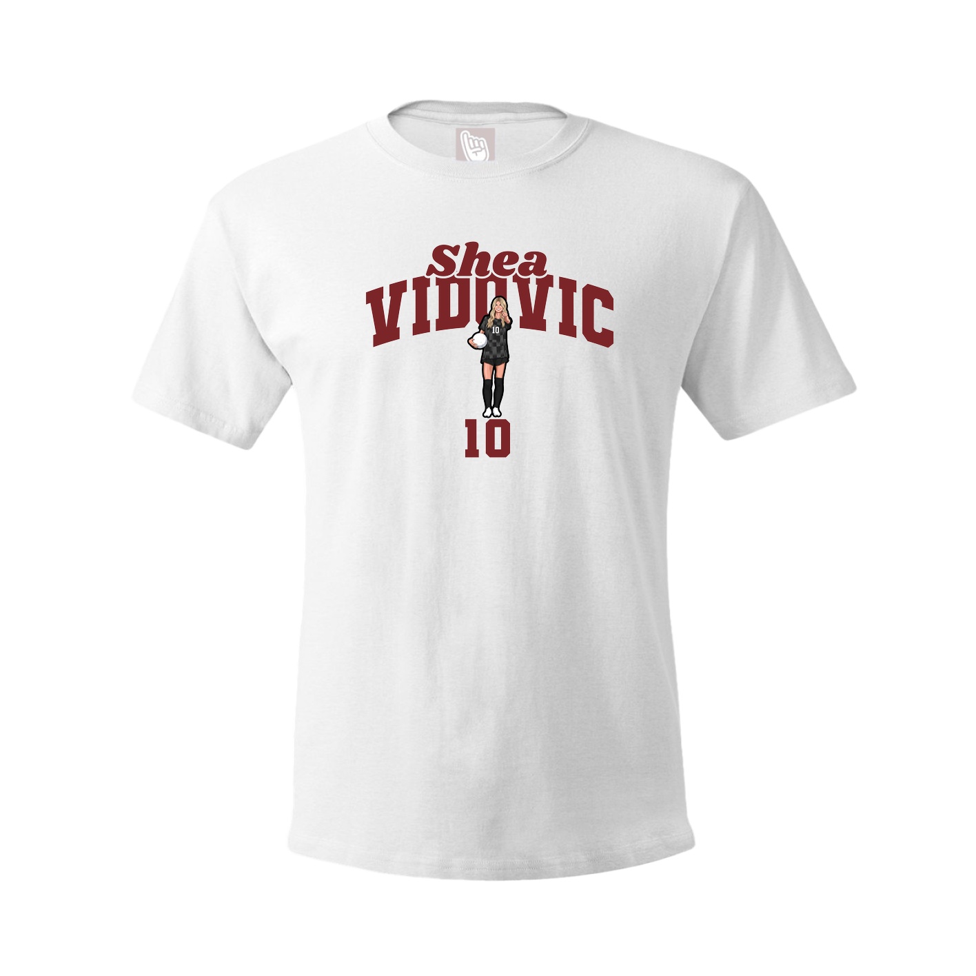 Tee — Signature Arch in White
