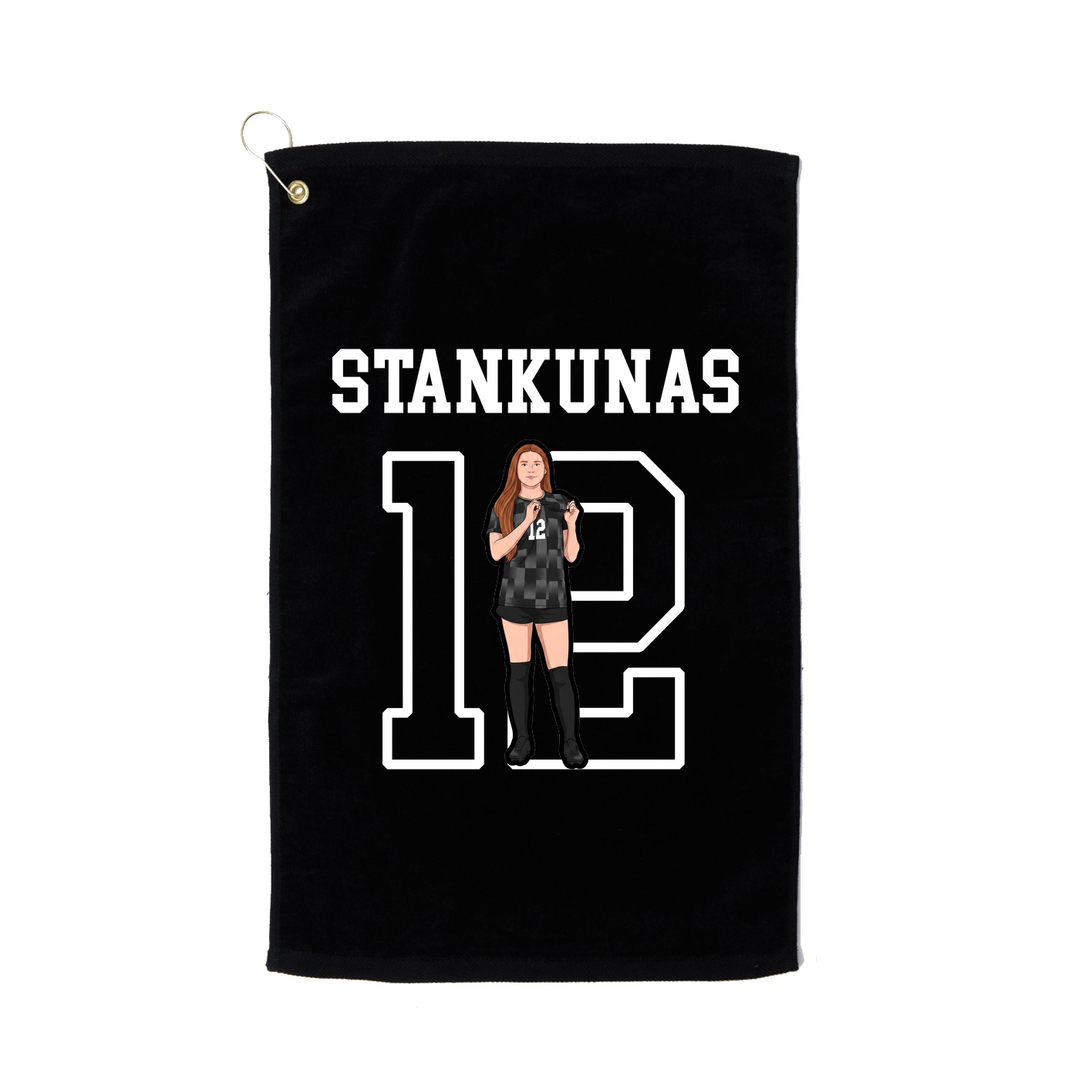 Golf Towel — Shirsey in Black