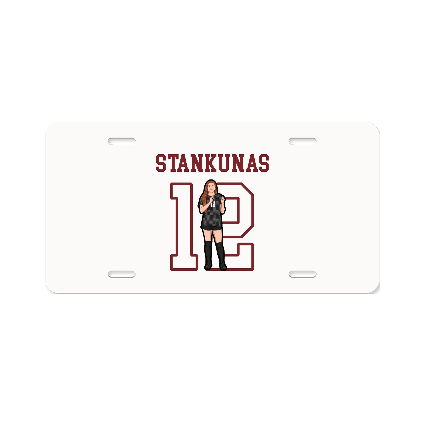 License Plate — Shirsey in Classic