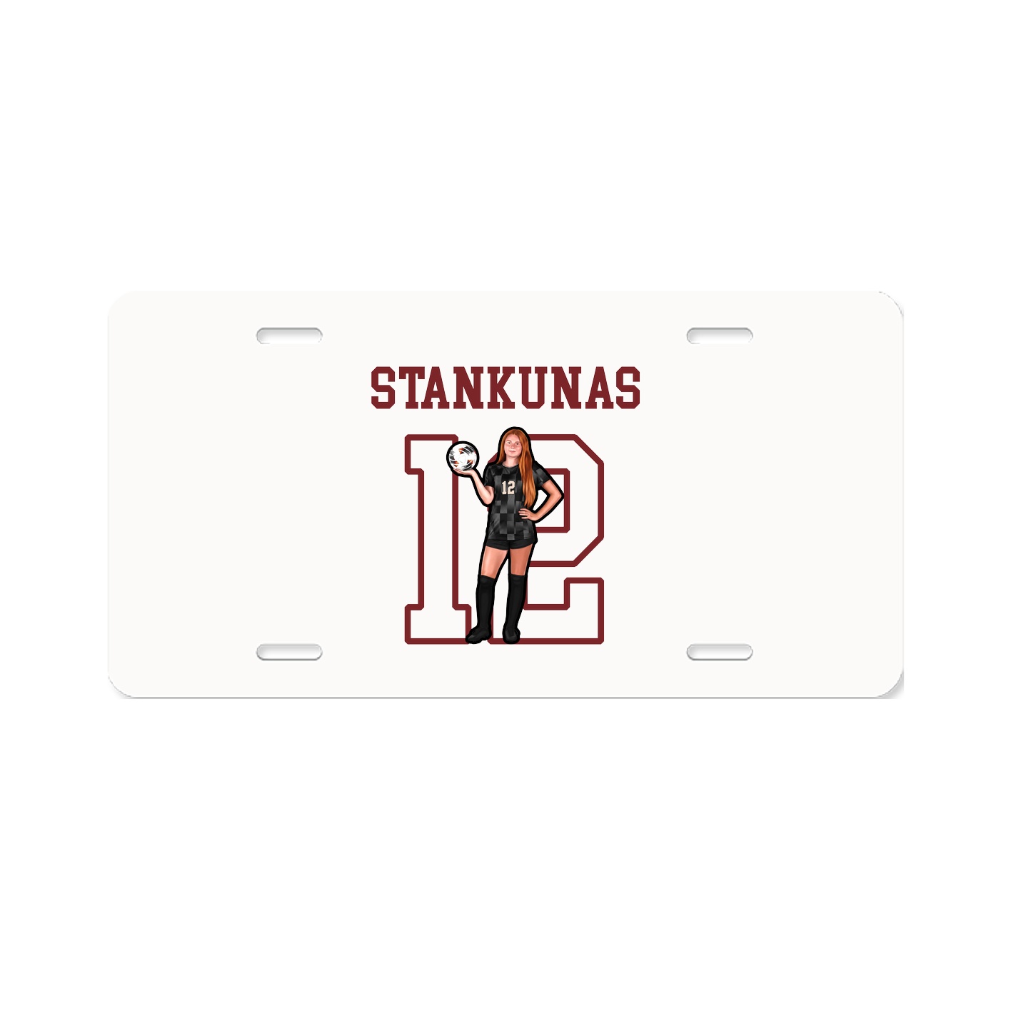 License Plate — Shirsey in Classic