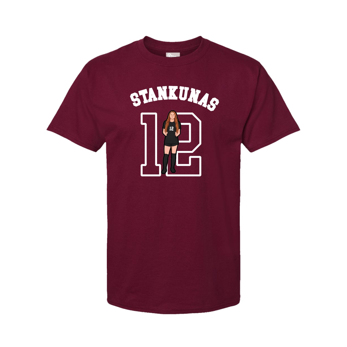 Youth Tee — Shirsey Arch in Cardinal