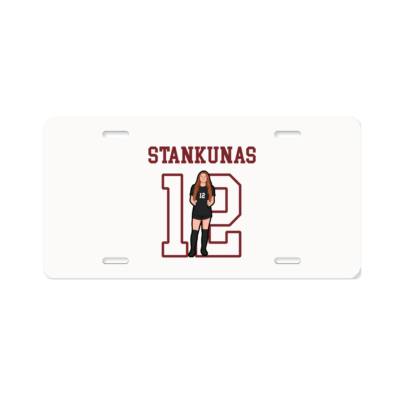 License Plate — Shirsey in Classic