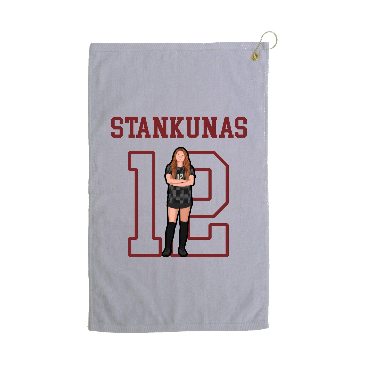 Golf Towel — Shirsey in Grey