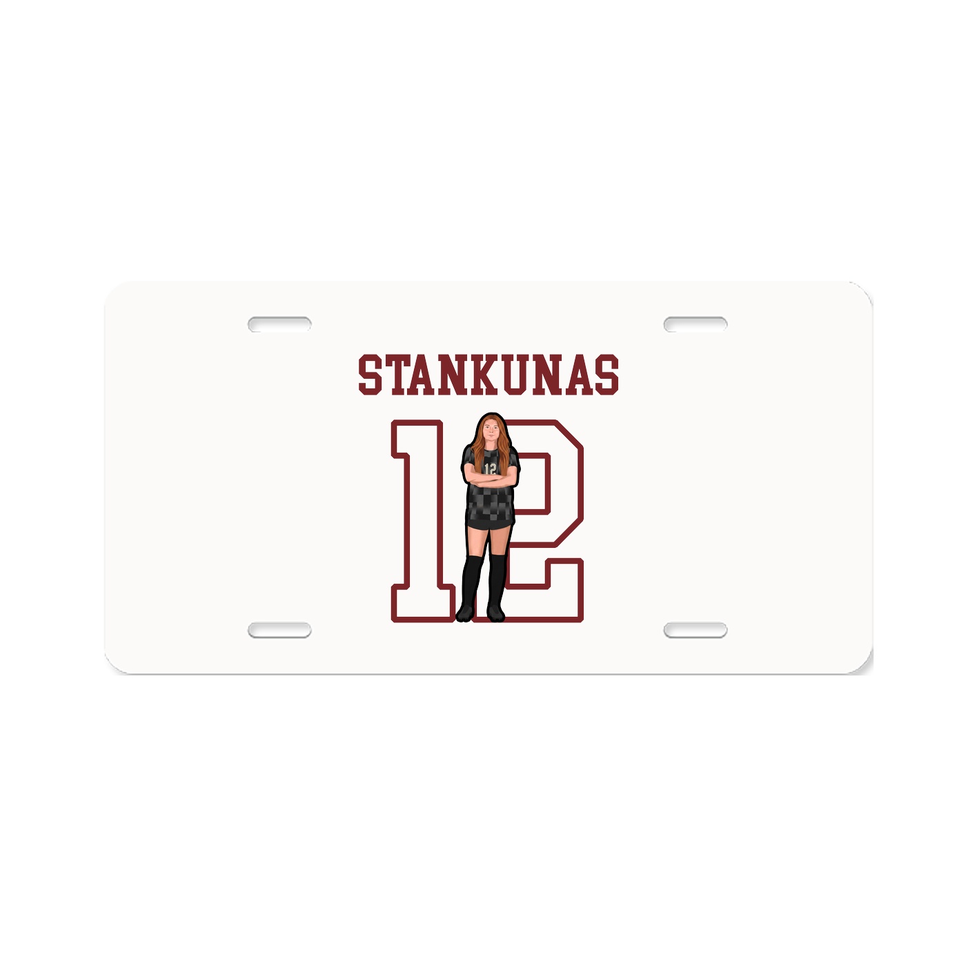 License Plate — Shirsey in Classic