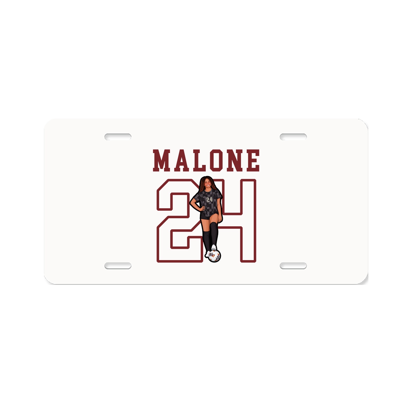 License Plate — Shirsey in Classic
