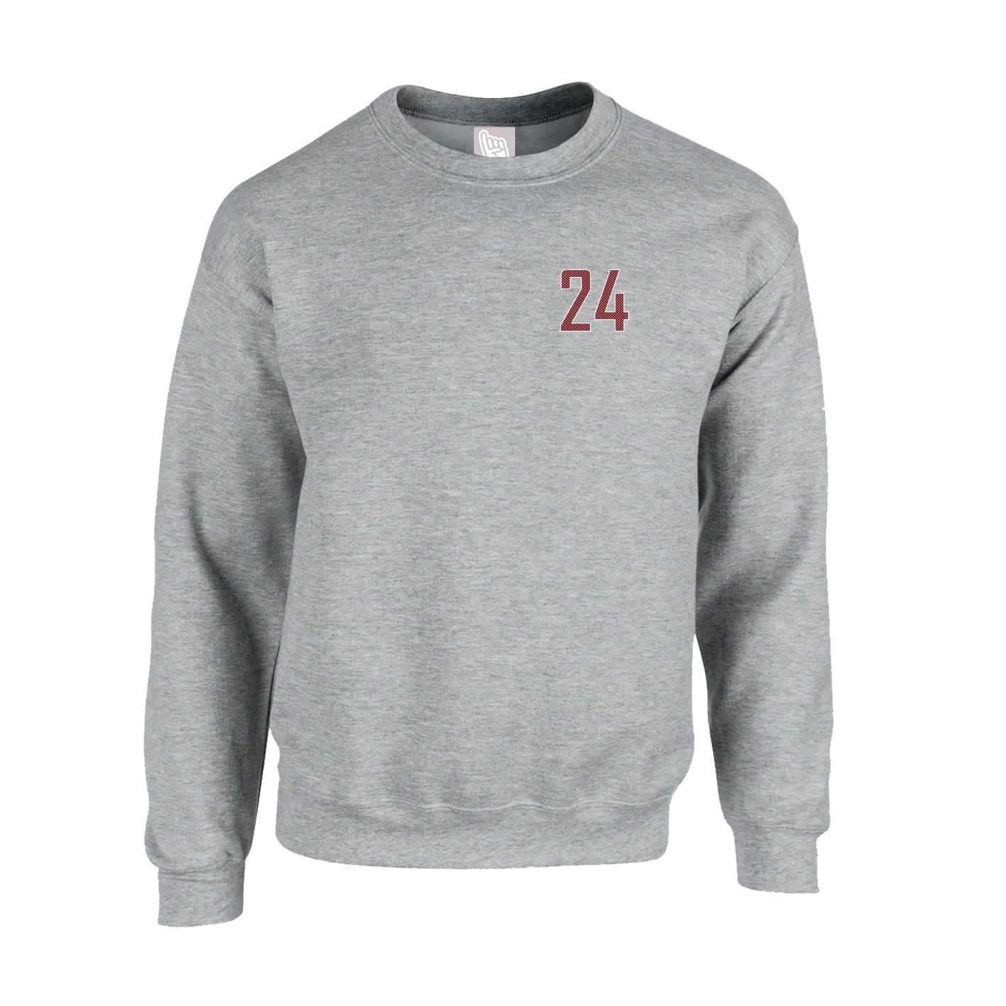 Fleece Crew — Front Shirsy in Grey