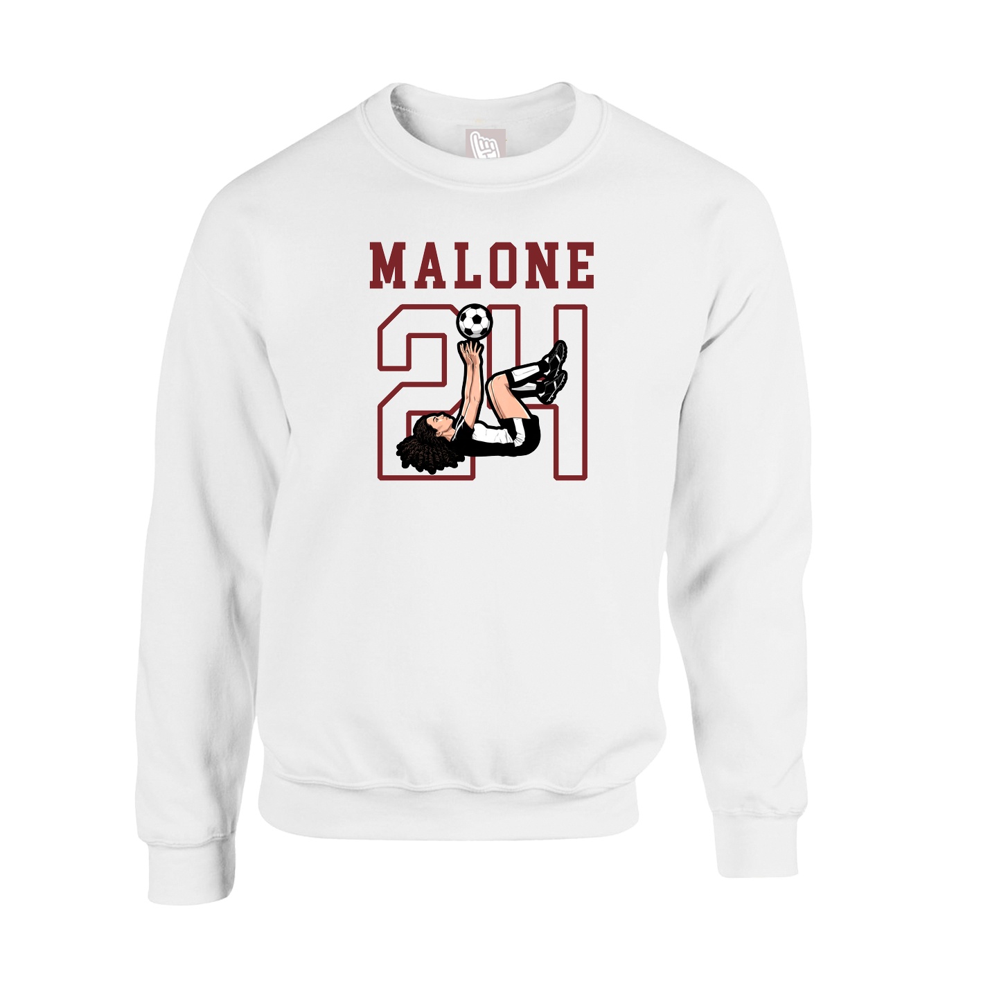 Fleece Crew — Shirsey in White