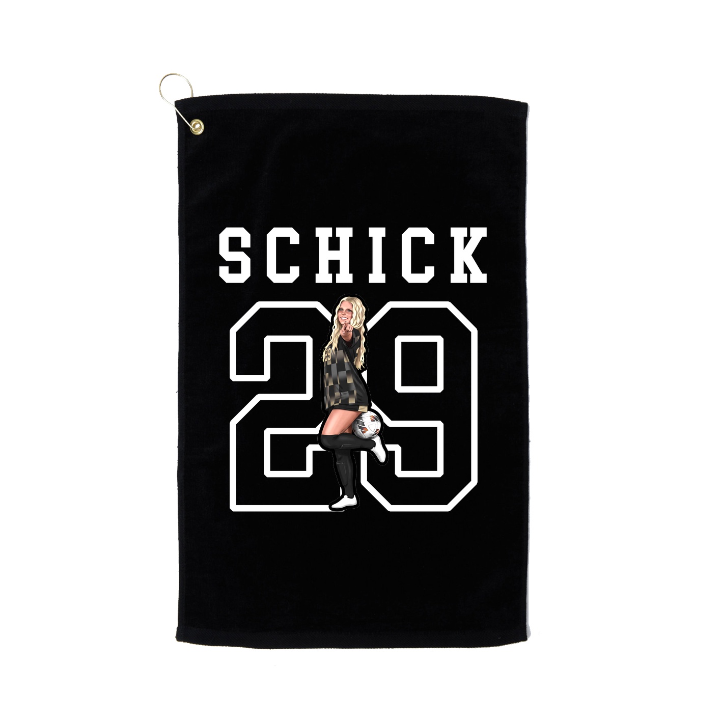 Golf Towel — Shirsey in Black