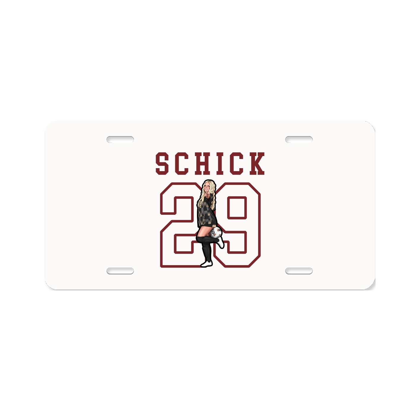 License Plate — Shirsey in Classic