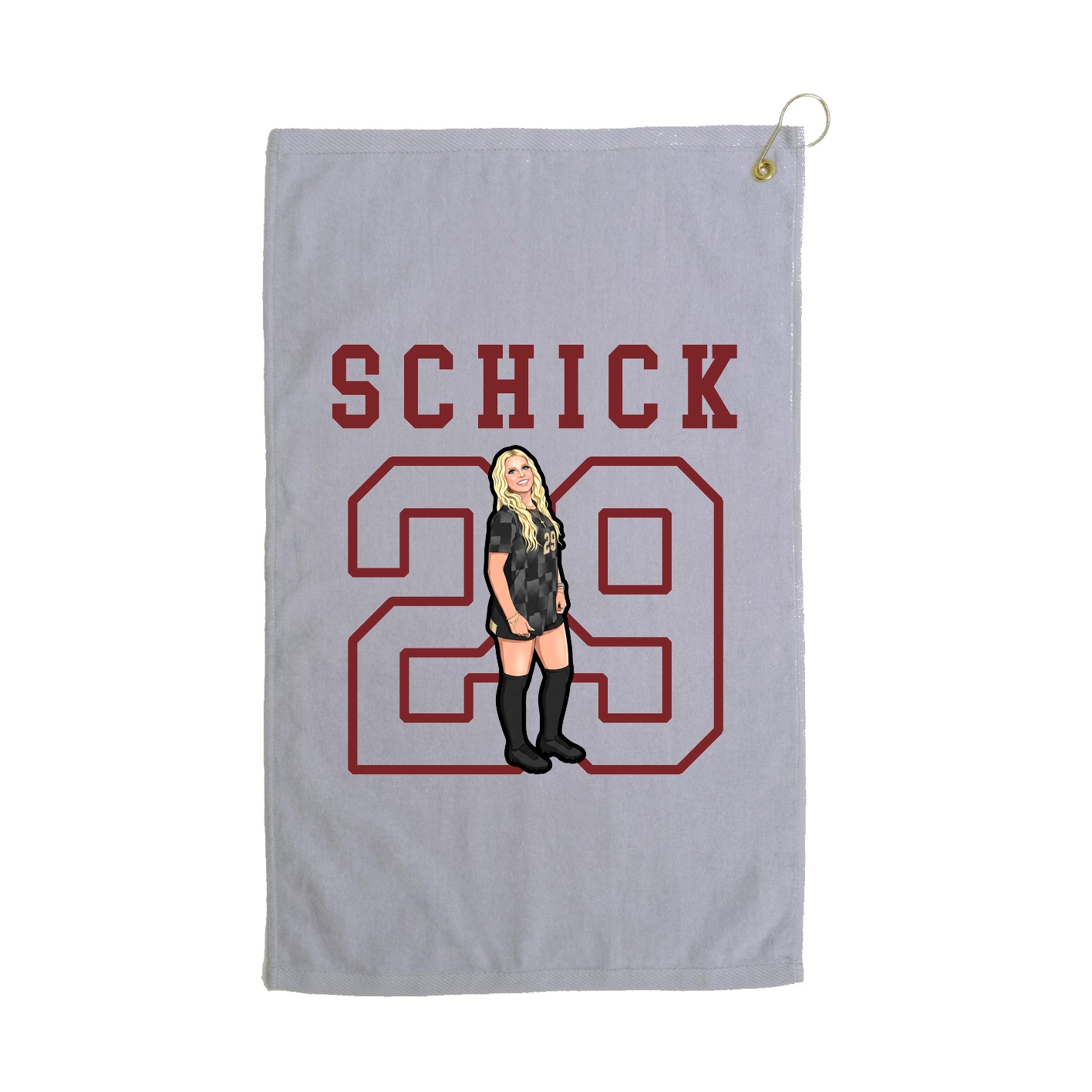 Golf Towel — Shirsey in Grey