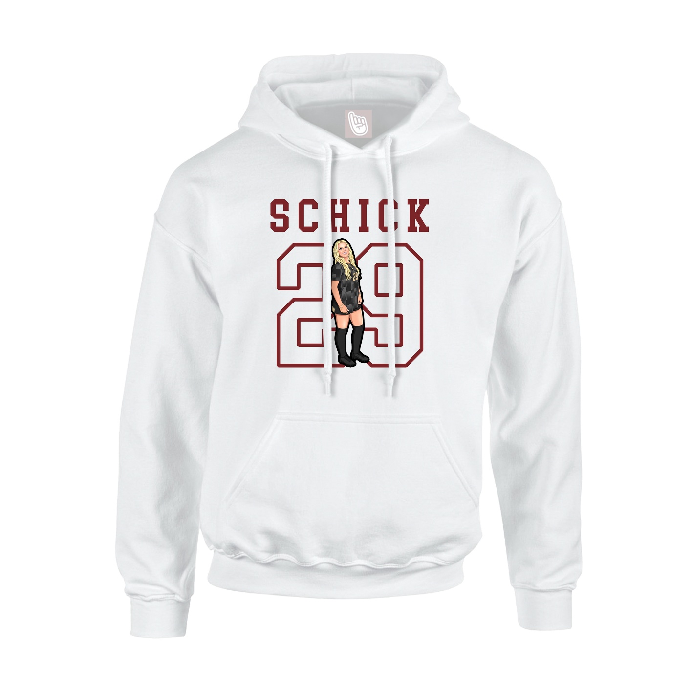 Youth Hoodie — Shirsey in White