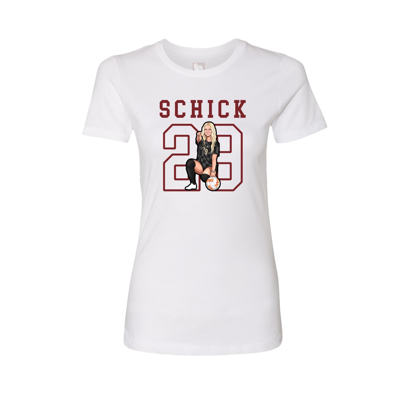 Fitted Women's Tee — Shirsey in White