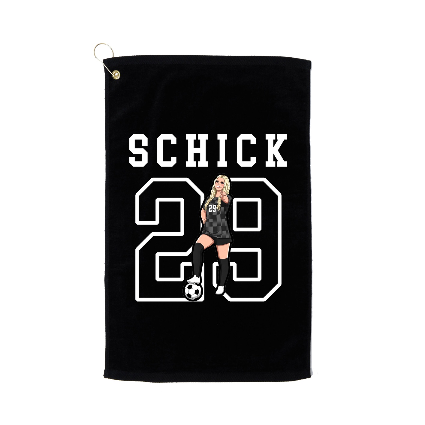 Golf Towel — Shirsey in Black