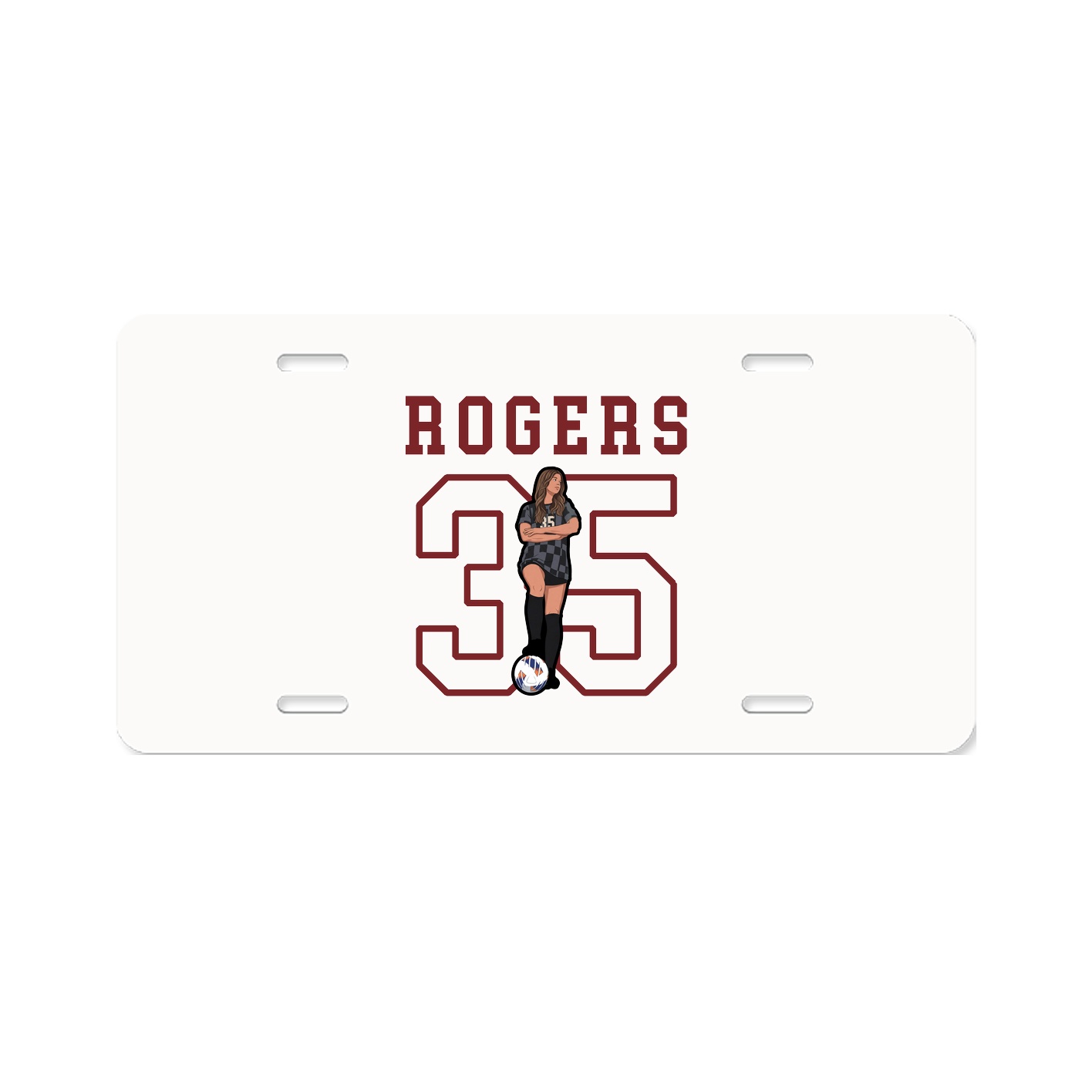 License Plate — Shirsey in Classic