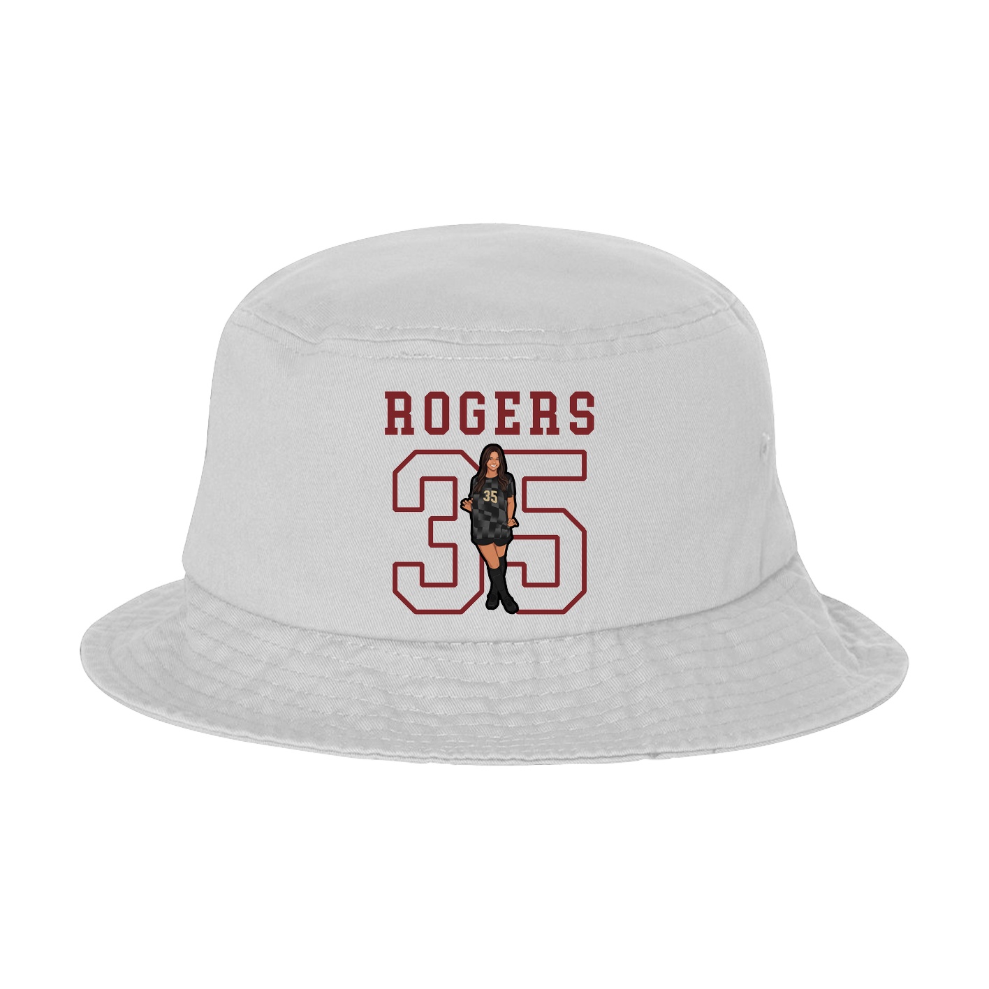 Bucket Cap — Shirsey in White