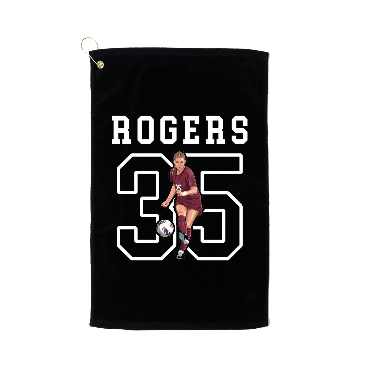 Golf Towel — Shirsey in Black