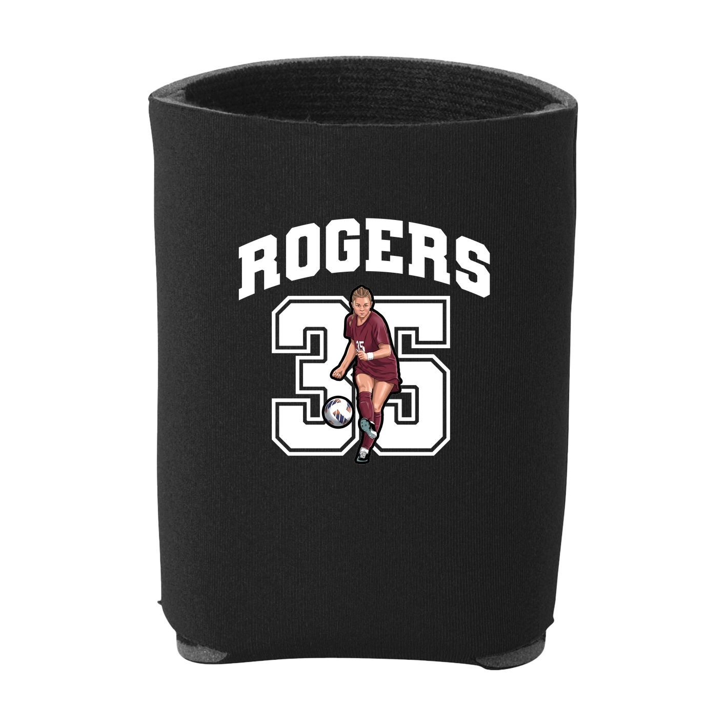 Can Holder — Number in Black
