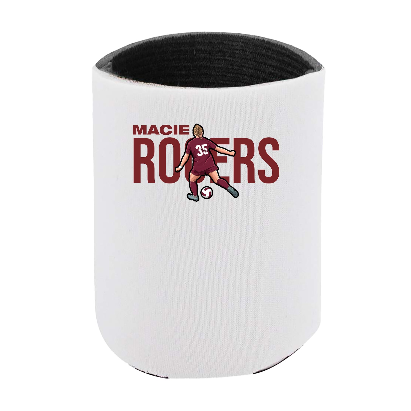 Can Holder — Player Name in White