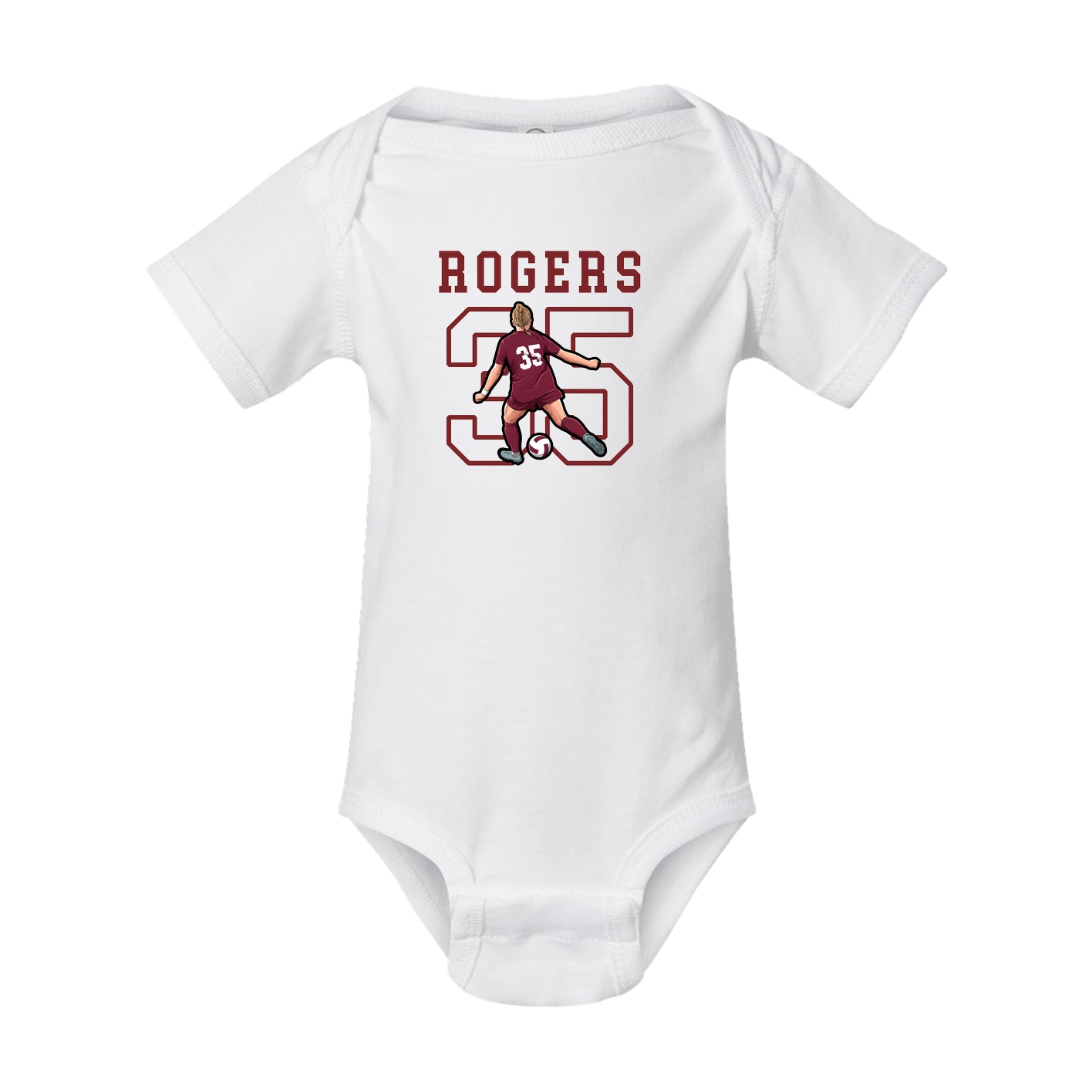 Baby Onesie — Shirsey in White