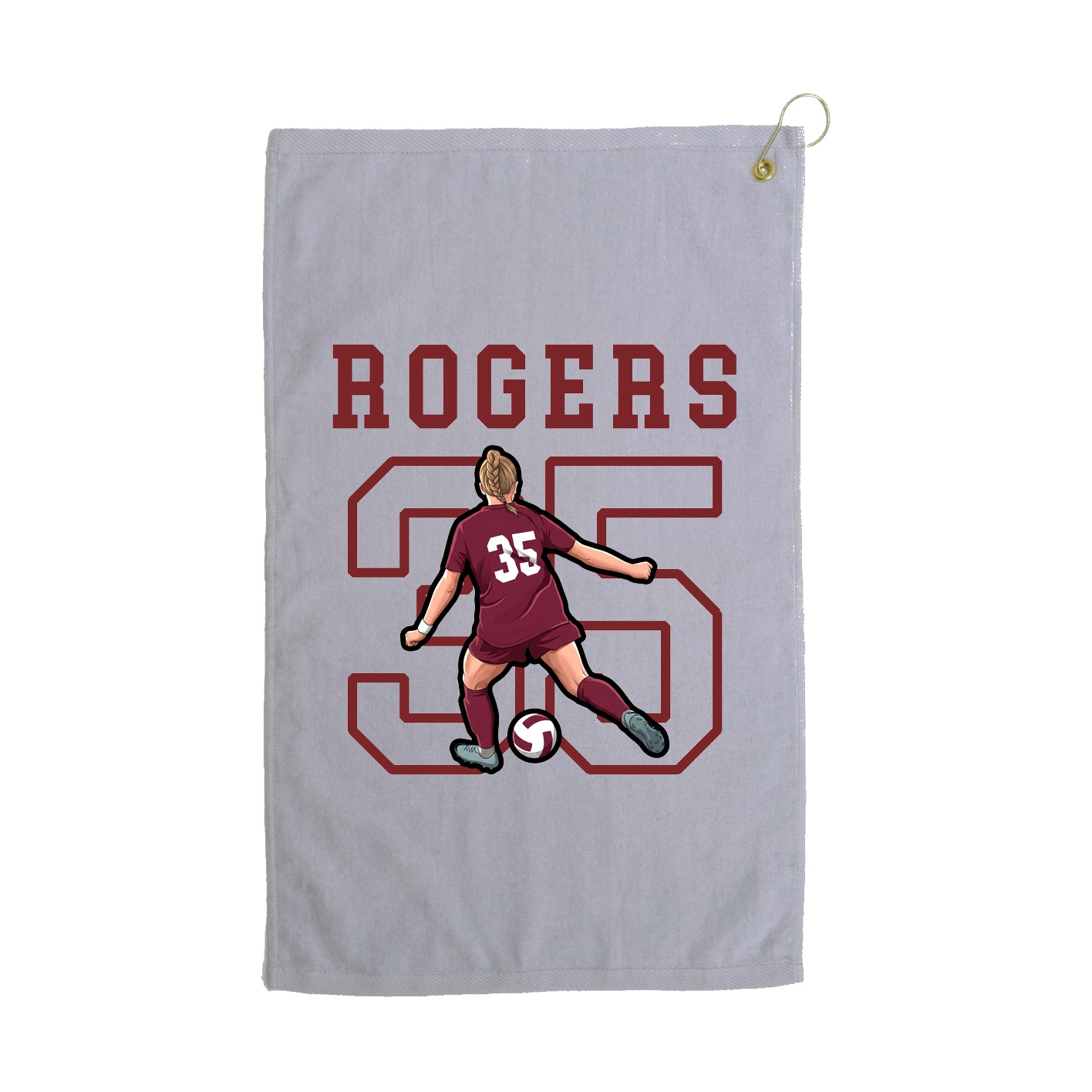Golf Towel — Shirsey in Grey