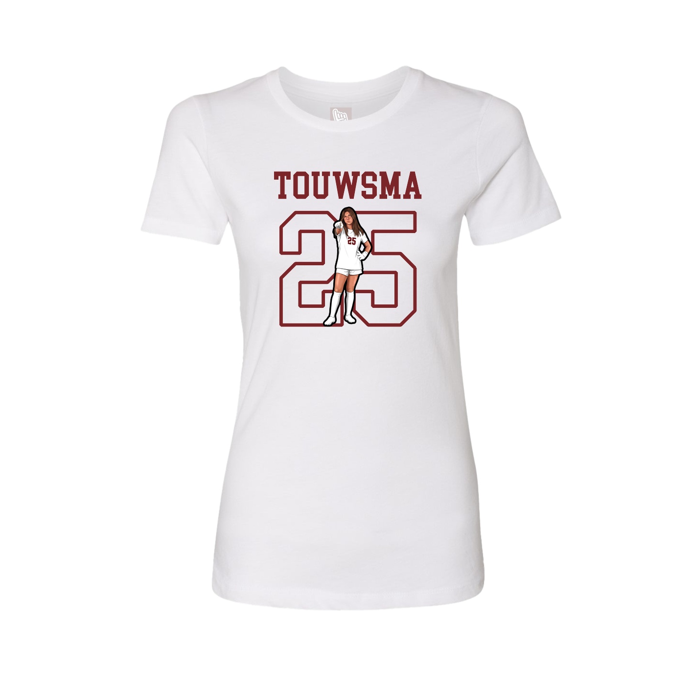 Fitted Women's Tee — Shirsey in White