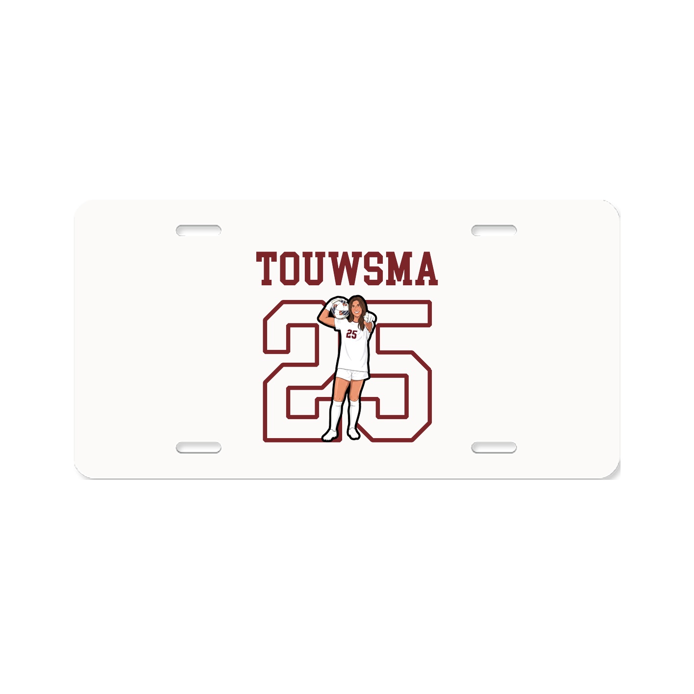 License Plate — Shirsey in Classic
