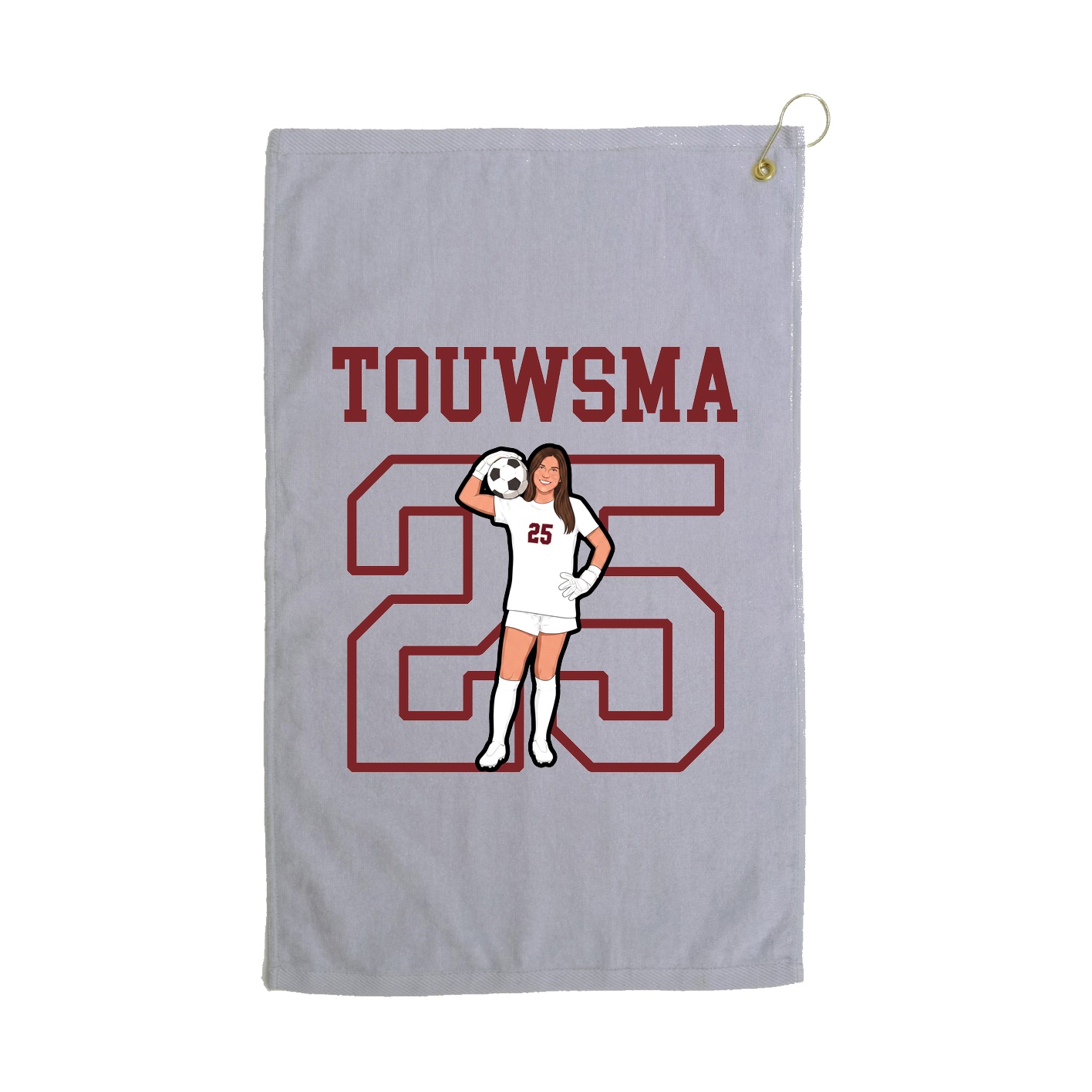 Golf Towel — Shirsey in Grey