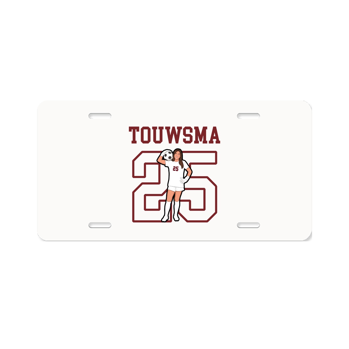 License Plate — Shirsey in Classic